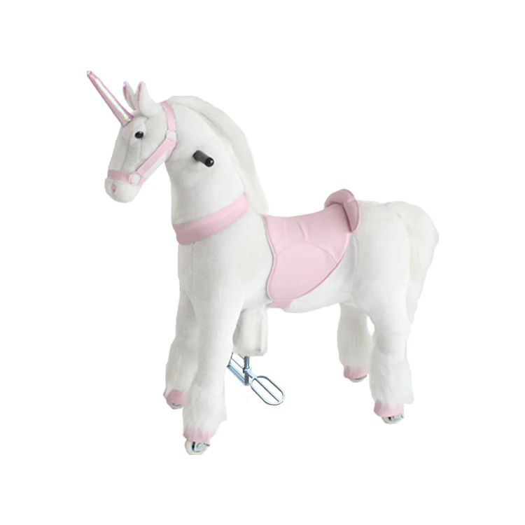 Well Priced adult pony ride on toys walking toy unicorn
