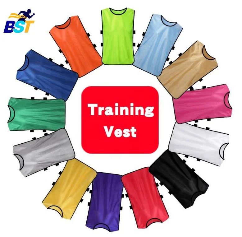 Factory direct sales custom of soccer & football training vest bibs mix  color and size