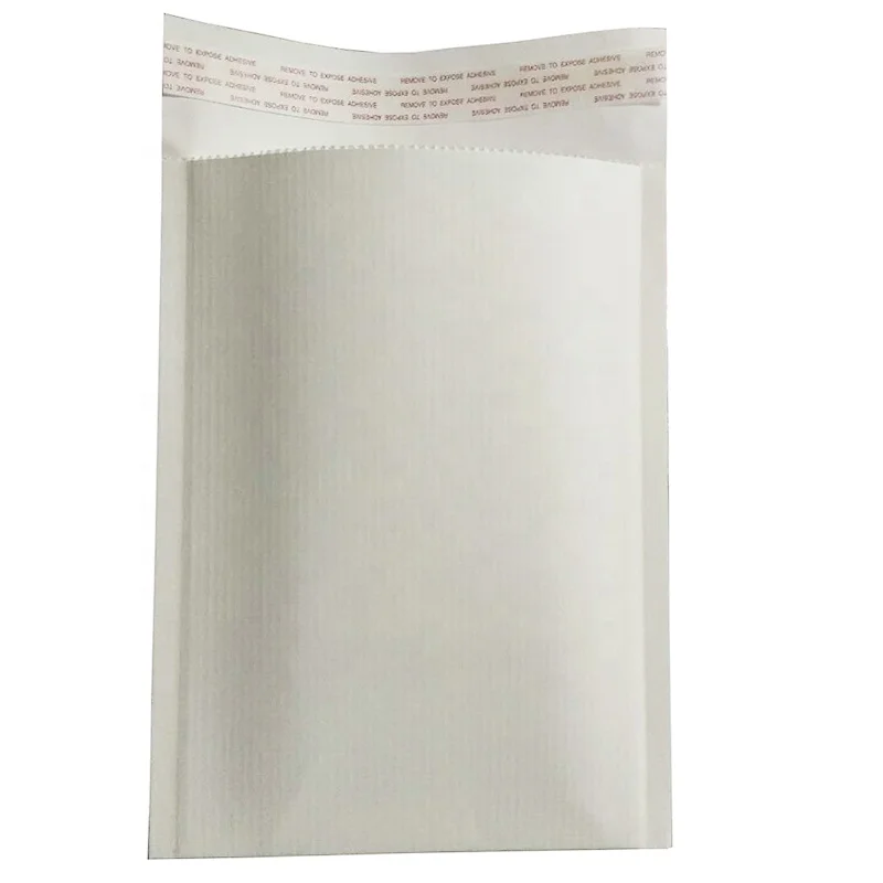 Custom Envelopes 100% Recycled Content surface  kraft Paper inner Padded Corrugated Surf Paper Rigid  Envelope