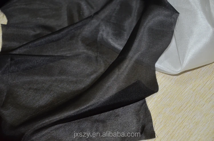 19gsm 100%silk sheer fabric silk habotai silk paj fabric