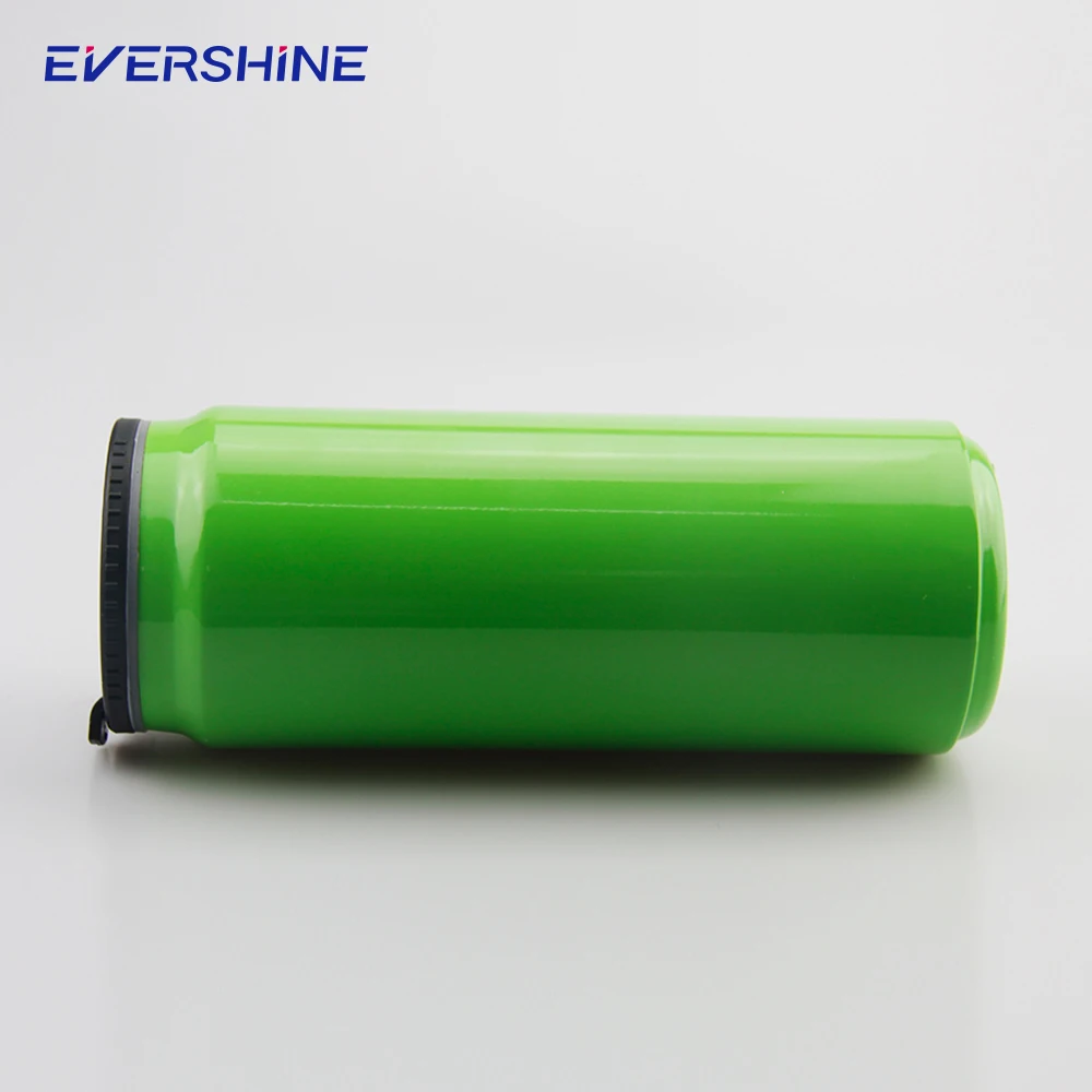 350ml 450ml 500ml Double Wall Soda Beer Can shape Stainless Steel Vacuum Insulated Small Beer Tumbler with lid