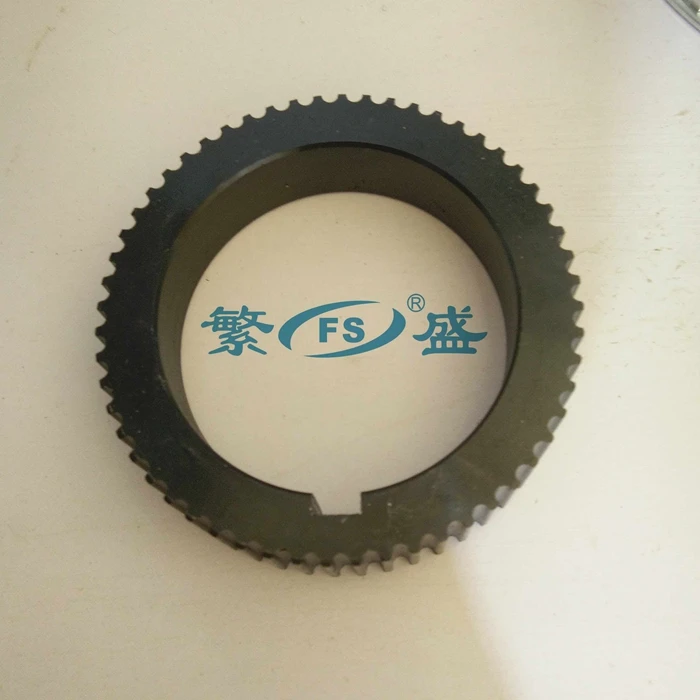 
CNC turning parts with high precision customized timing pulley as drawings 