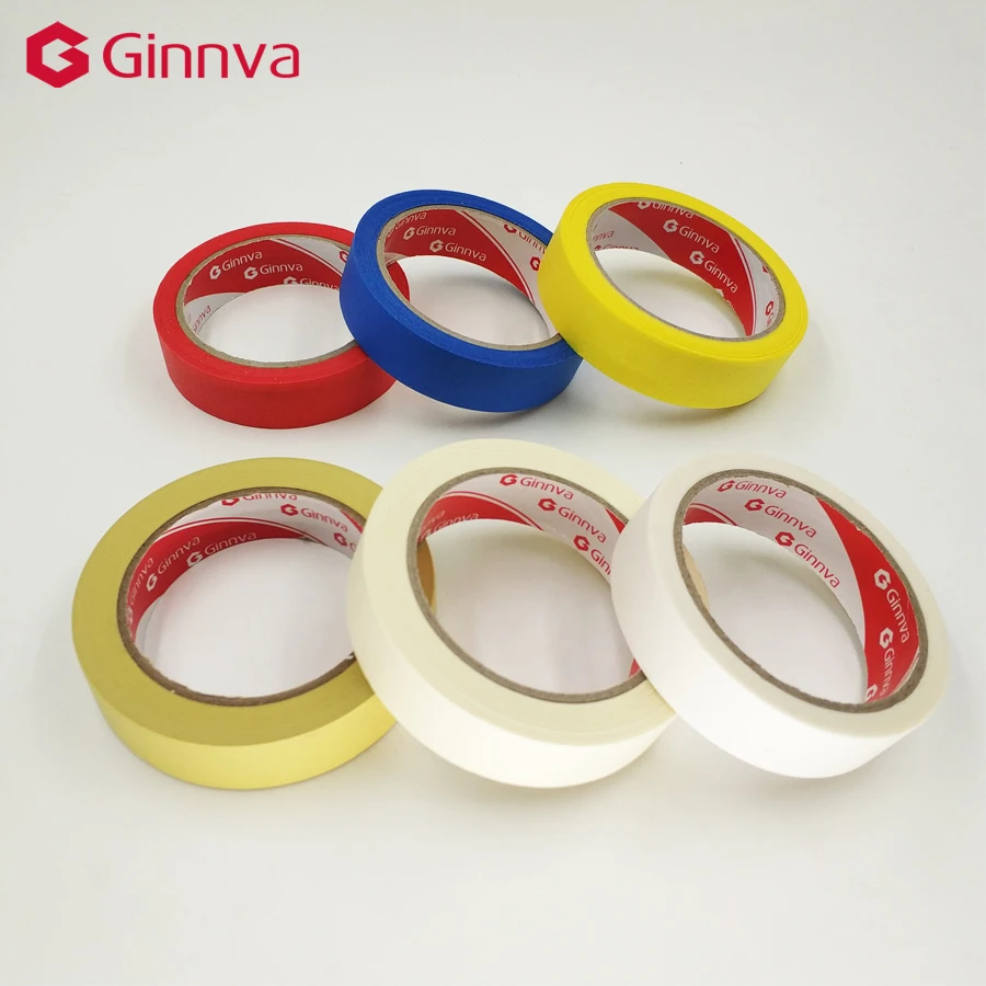 colorful automotive new painting material easy removable car painters masking tape