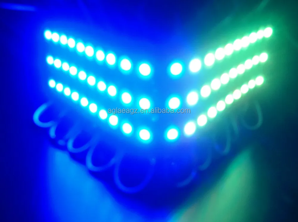 WS2811 RGB LED Module 5050 3 SMD Full Color Light Waterproof IP68 12V