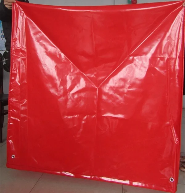 waterproof uv protection elastic pvc pallet cover tarps bag