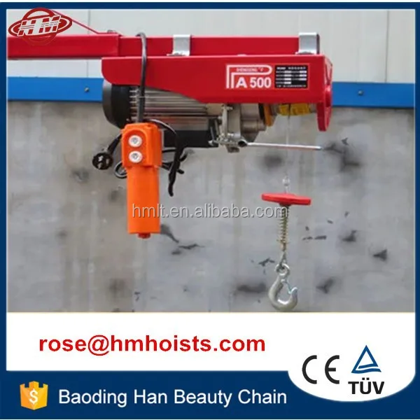 HGS PA type factory price electric hoist 150kg
