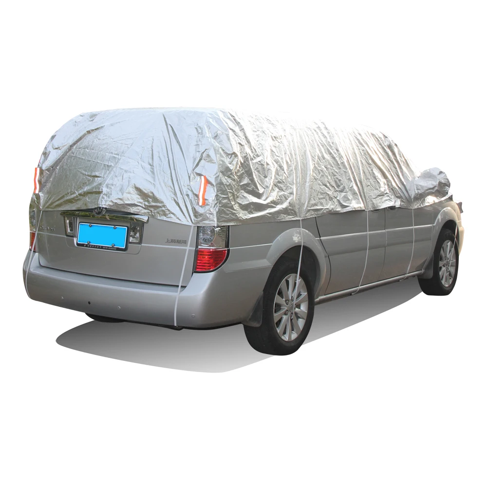 2019 popular cheap good quality waterproof UV proof half car cover