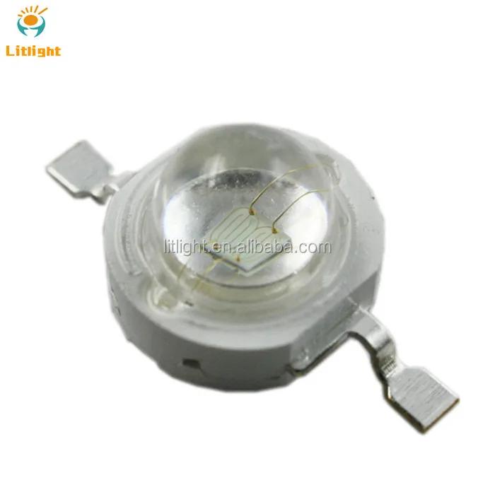Litlight Epileds Chip 360 nm 370nm UV-A LEDs,  390nm 395nm 400nm 405nm 410nm, High Power 380nm 385nm 3W UV LED 380 nm Diode
