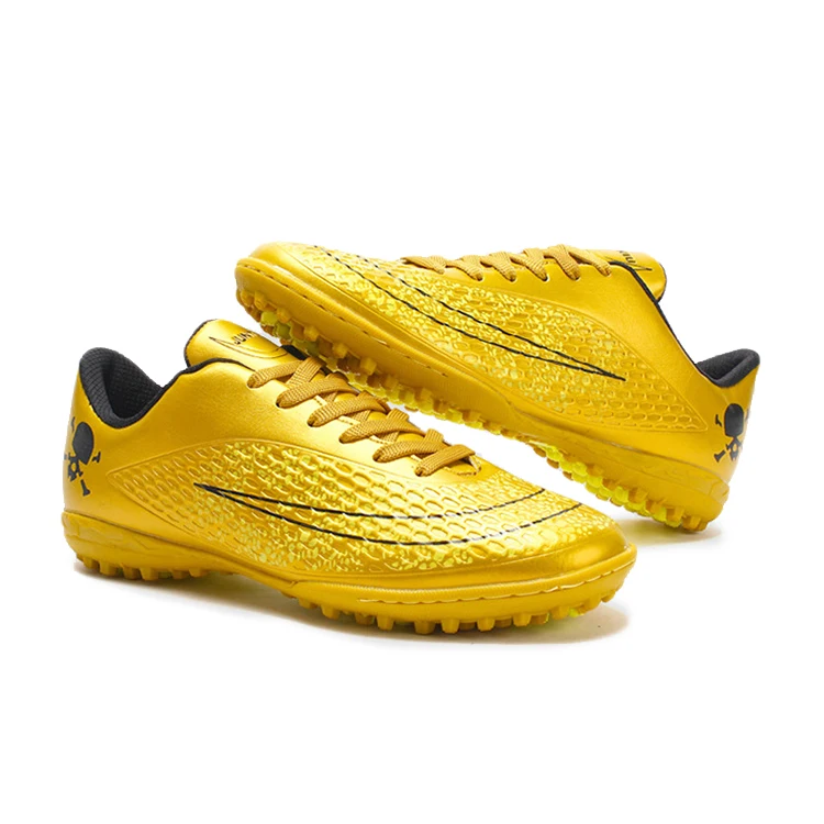 Износостойкая кожзаменитель; Обувь унисекс для дерна, спортивная обувь TF футбольная обувь