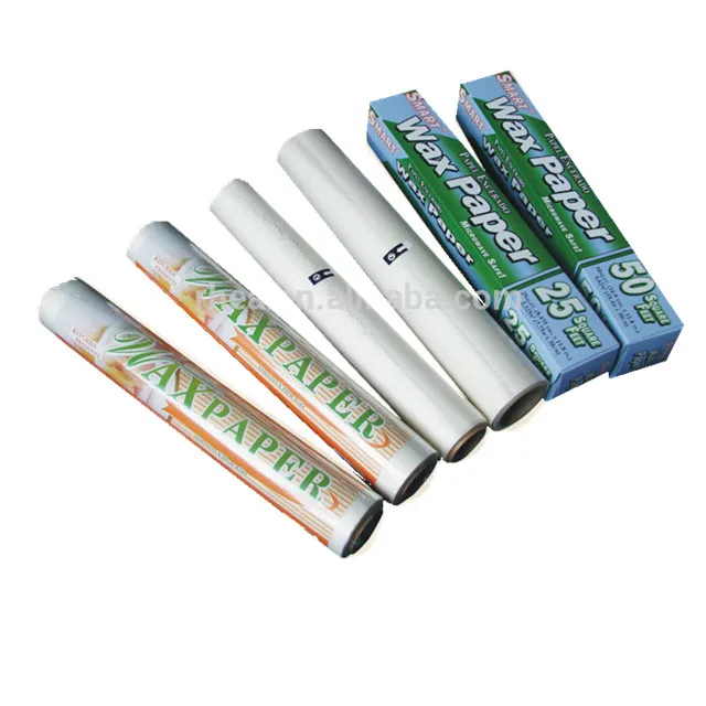 household food grade paper baking wax paper papel encerado colored baking paper