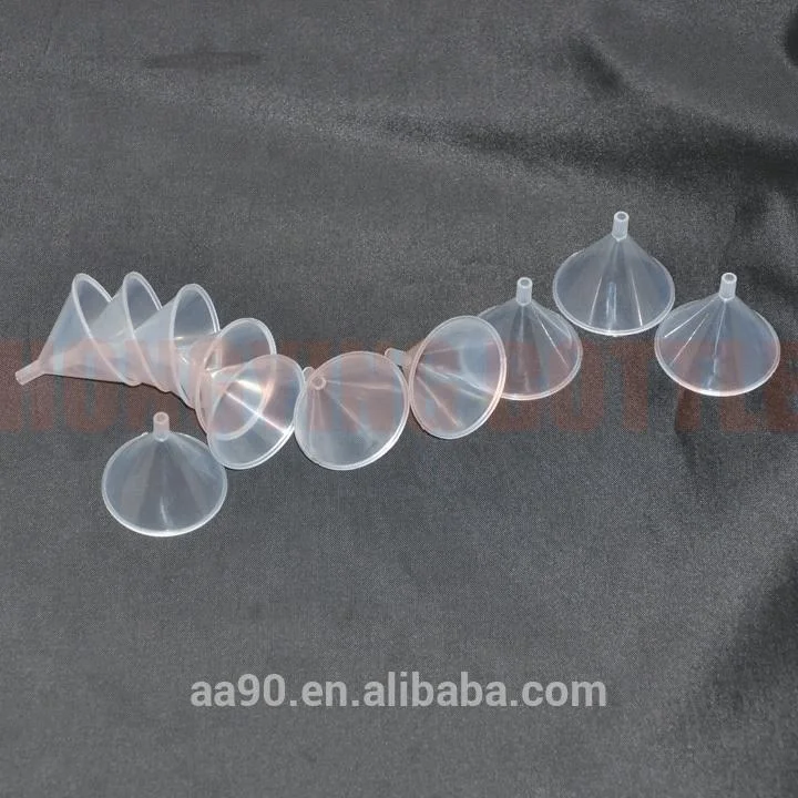 100% new pp plastic funnel disposable funnel laboratory separation funnel