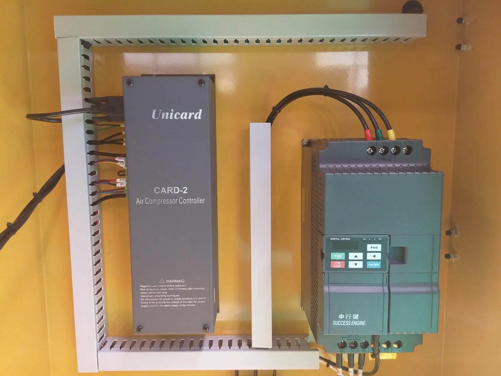 
SUCCESS ENGINE SE220W-4 0.4Mpa 220KW stationary electric low pressure ac power screw air compressor for pharmaceutical industry 