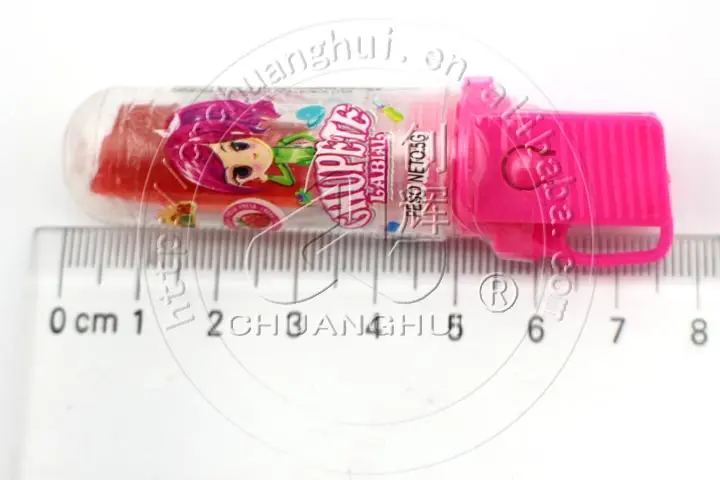 Lighting Lipstick Candy Lollipop / Lipstick Lollipop Toy Candy