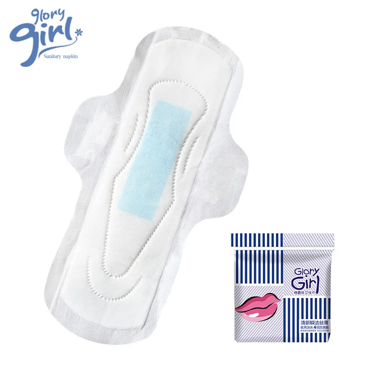 China extra long sanitary towel manufacturers custom cotton made 7 layers sanitary napkin for women