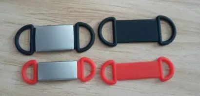 Factory wholesale stainless steel multi design black blank bone cat dog tag with hook pet collar tags accessories