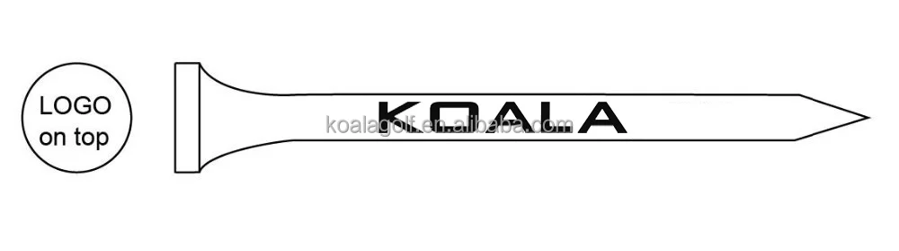 
Golf Tee, Custom Logo and Color Golf Tee Factory Price Wooden CN;FUJ KOALA any Pantone Colors 