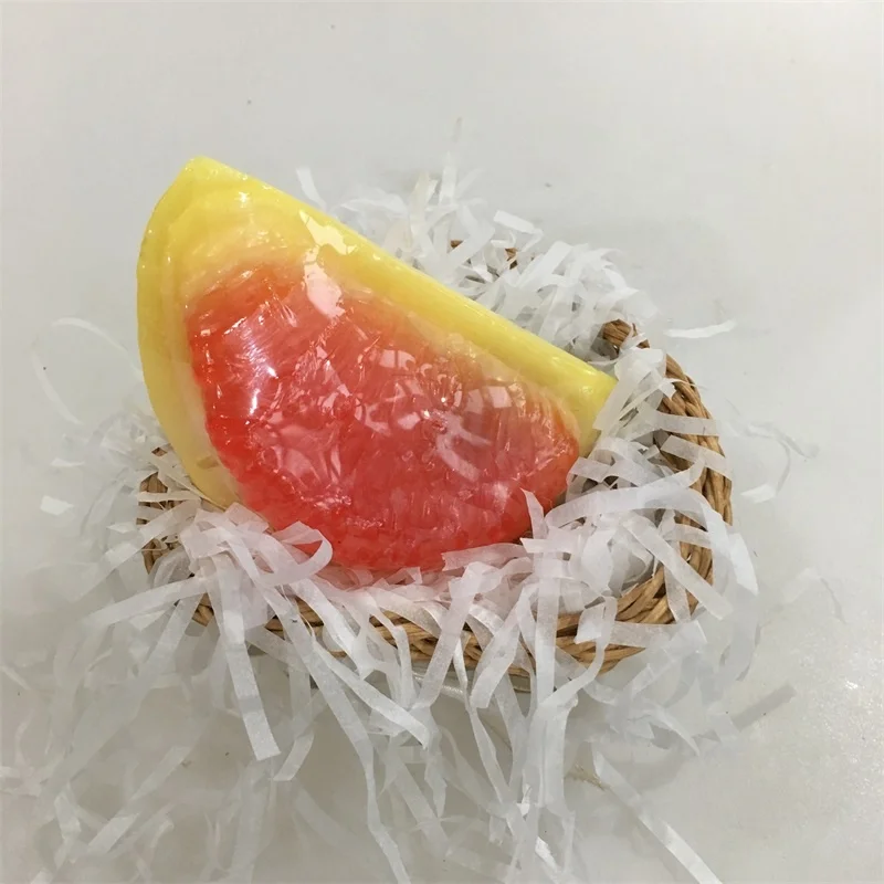 B10065 Wholesale OEM Private Label Handmade Fruit Bath Soap Toilet Soap for Skin Whitening Customized 1000pcs 80-100g OEM ODM