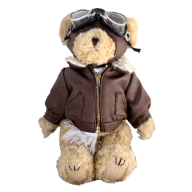 Пилот плюшевые мягкие игрушки гигантский Мишка Тедди Детские подарки от производителя