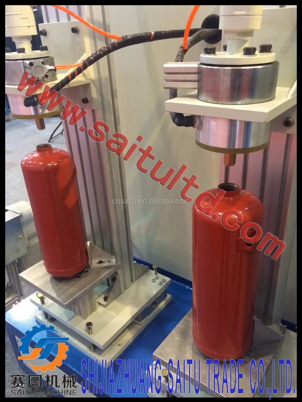 SAITU company fire extinguisher making machine from China