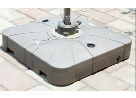 Wholesale Outdoor Hawaii 350cm Patio Sunshade Gardens Double Canopy  Round Oxford Fabric Large Parasol  Beach Umbrella