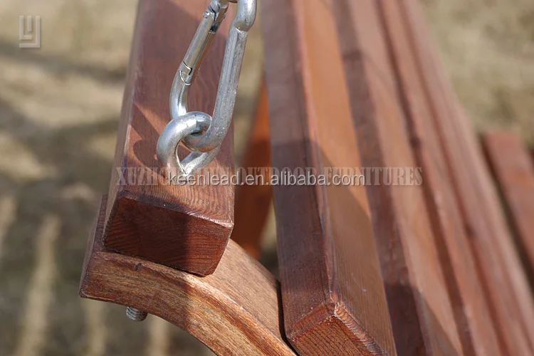 
Canopy Wood Metal Outdoor Swings For Adults 