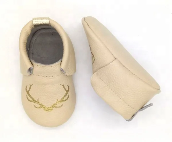  Comfort Moccs Footwear Funny Prewalker Deer Baby Boy Leather Shoes 0 3