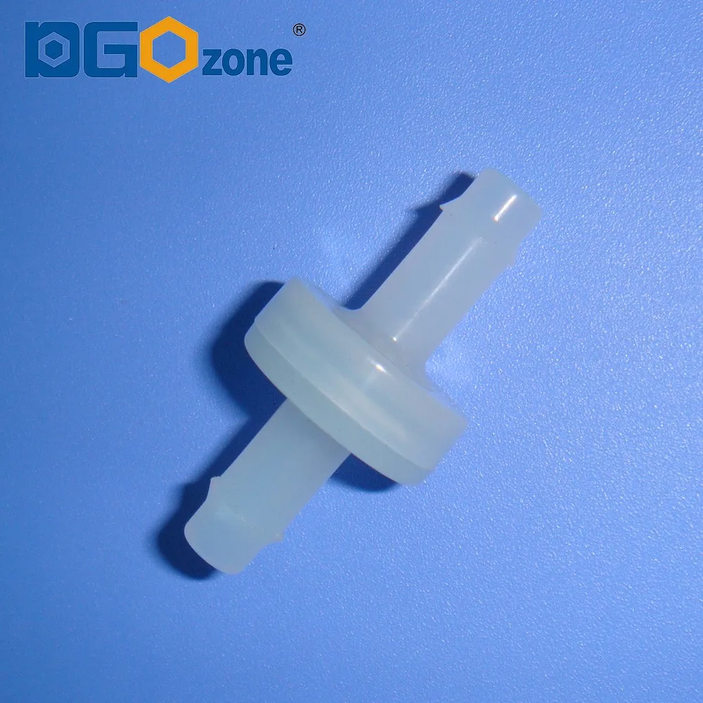 1/4' mini plastic check valve NRV one way gas fittings non return valve