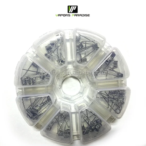 
Free sample wire supplier Demon Killer series vape notch coil 8 in 1 prebuilt coil wholesale 