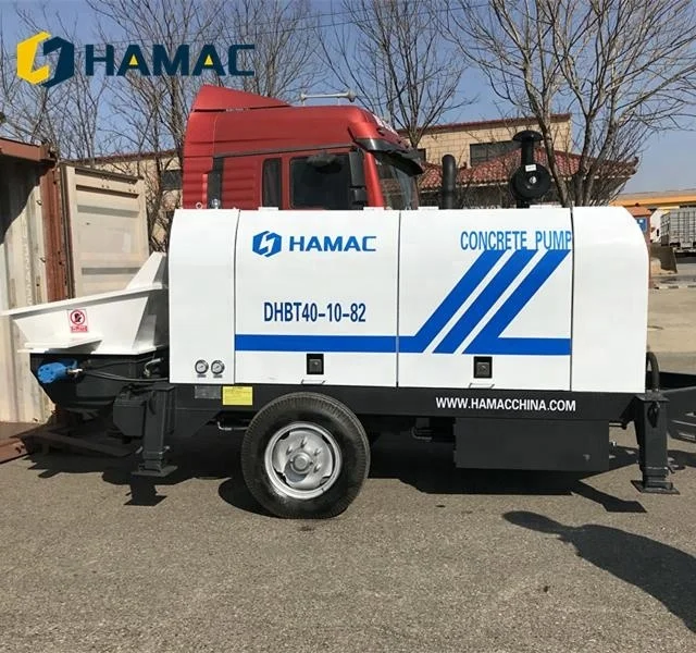 Высококачественный и по лучшей цене дизельный бетононасос HAMAC hbt с сертификацией Ce OEM-сервис