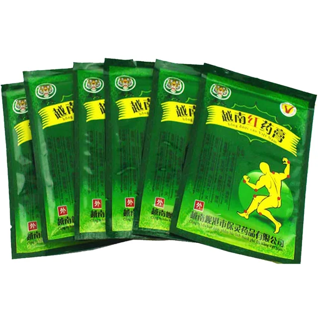 48Pcs Vietnam Red White Tiger Balm Medical Orthopedic