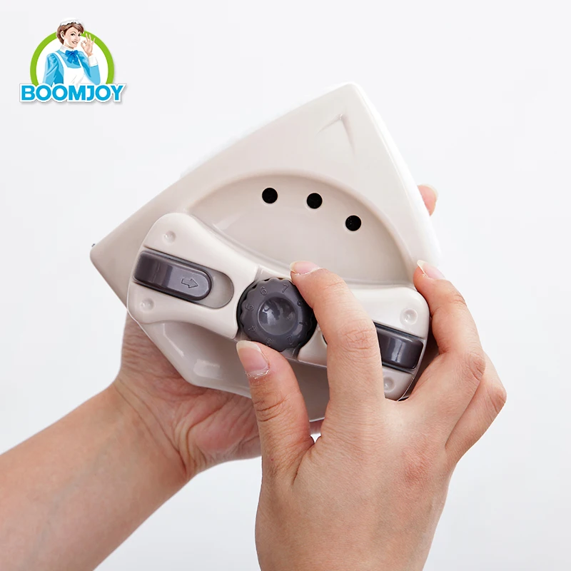 BOOMJOY Adjustable Double Sided Glass Cleaner Machine magnetic window glass wiper