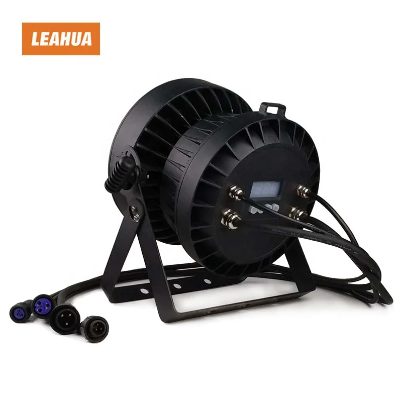  Наружное сценическое освещение IP65 светодиодный прожектор par 18x10w RGBW 4 в 1 водонепроницаемый