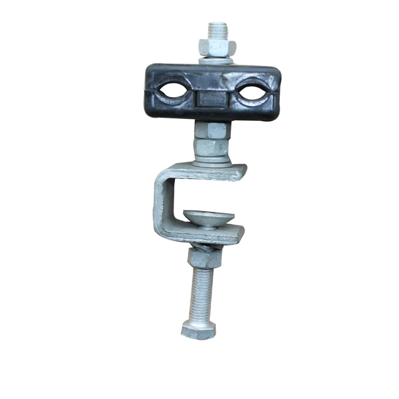Electric tower cable clamp