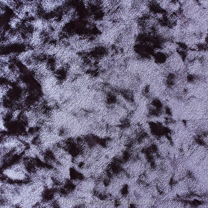 200-300gsm FDY Ice Crush Korea Velvet Stretchy Velour Fabric for Dress/Furniture/Garment