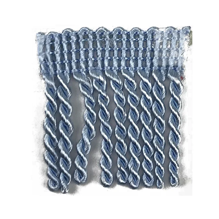 Хлопковая золотая металлическая бахрома для ковров, 6 см, 2,5 дюйма