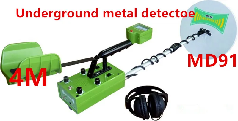 Nuovo Arrivo MD-91 Metropolitana Metal Detector MD91 Gold Digger Treasure Hunter Gold Detector Con 4 m Rilevamento di Profondita