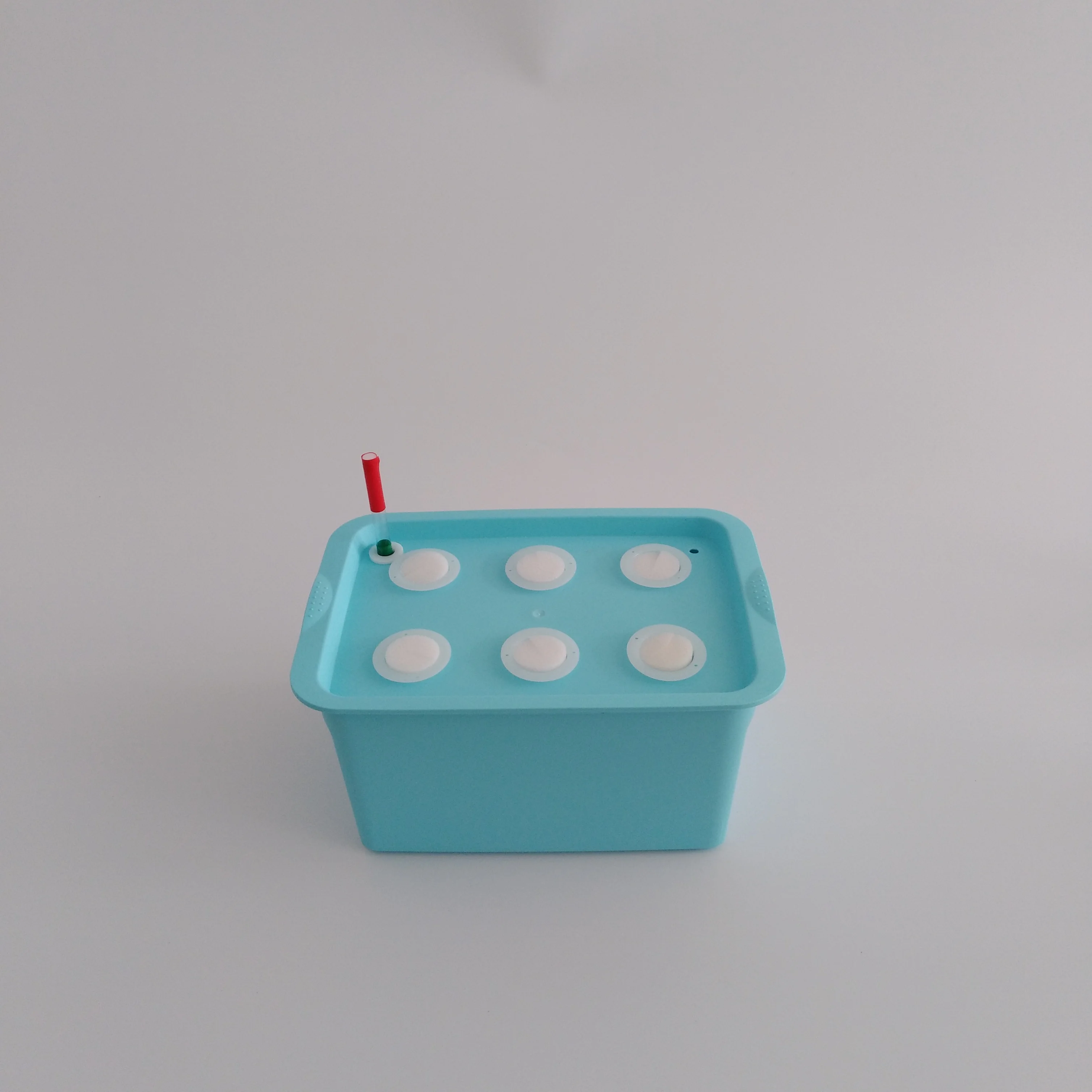 
6 Holes Small Hydroponic Greenhouse Commercial Indoor Plant Growing Boxes 