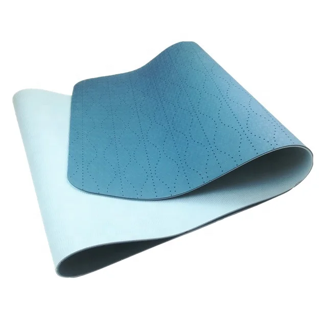 Retail Organic TPE Foaming Washable Yoga Mat Training Mat with Yoga Bag