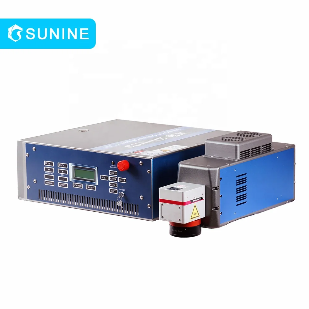 
Accuracy Flask Factory Direct Cheap Price Metal Clasp Blade Barcode Laser Marking Machinery 