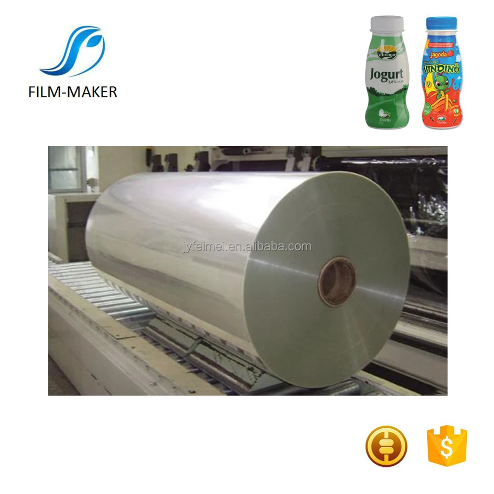 Bottle Shrink Wrap PVC Film For Sleeve Printing Factory In China