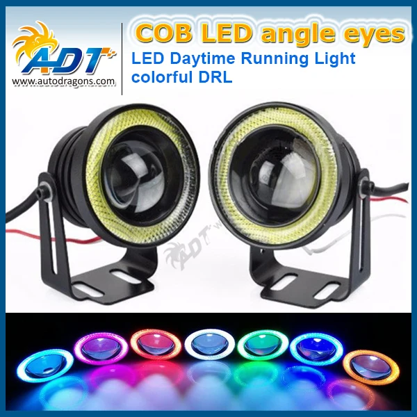 2016 горячие продажи DC 6-30 В 3200LM 3.5 Inch 3 Inch 2.5 Inch Halo Кольцо круглый форма дневные Ходовые огни