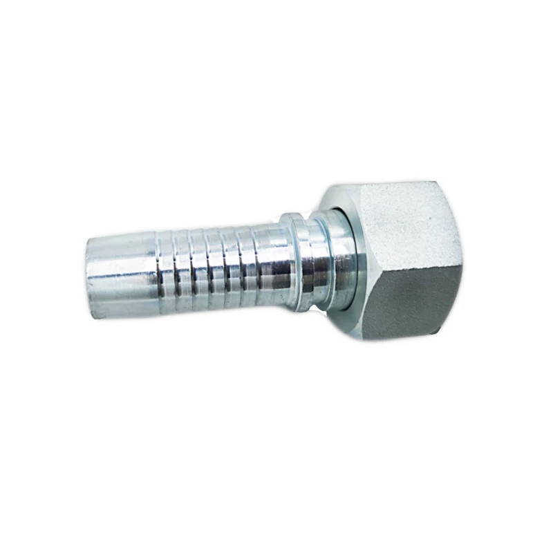 Carbon Steel Metric Female Multiple seals  buckle  two piece hydraulic hose fittings