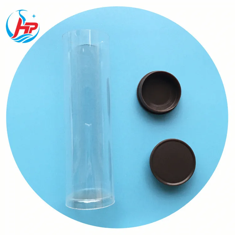 Custom clear tube plastic packaging plastic tubing
