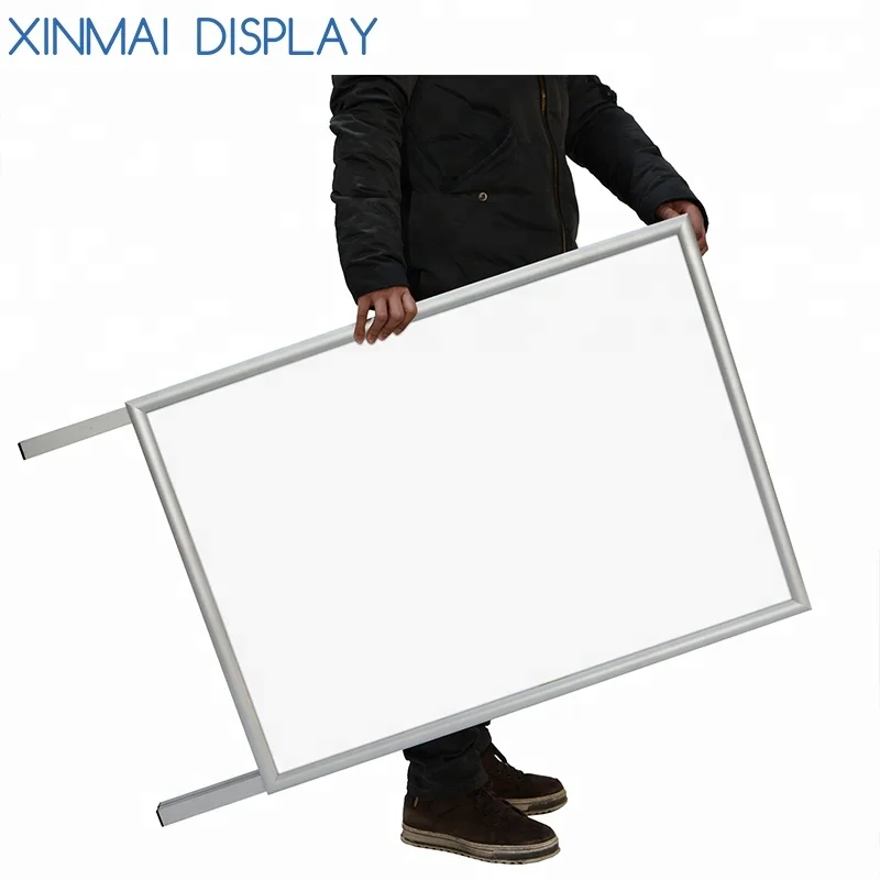 A Frame  with double side White Writing Boards