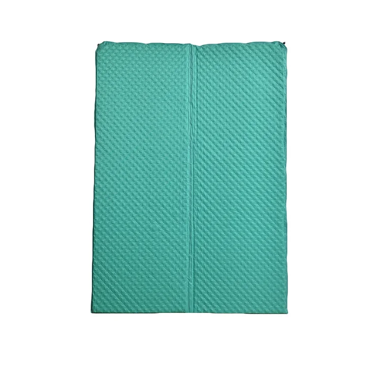 Outdoor inflatable mat cushion sleeping pad,double camping travel bed self inflating mattress