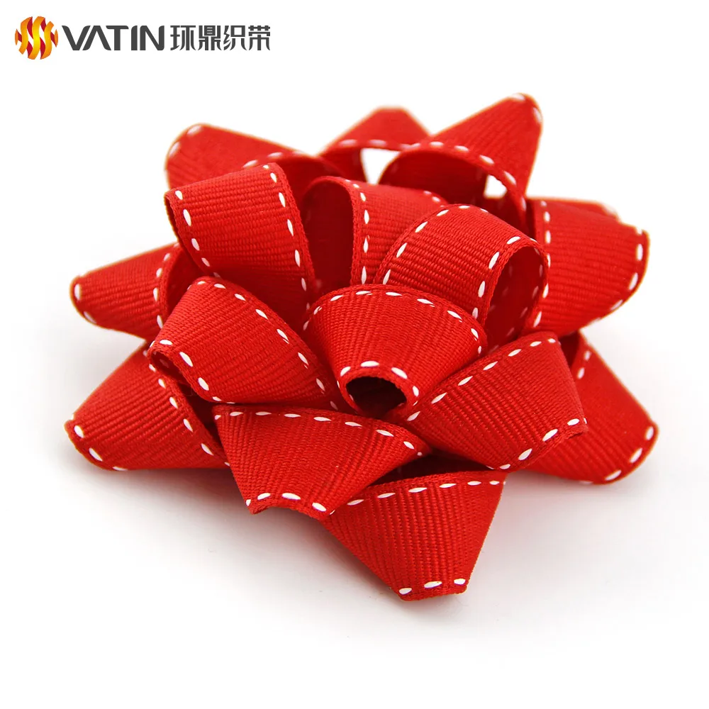 Wholesale Polyester Grosgrain Ribbon Packing Mini Star Bow