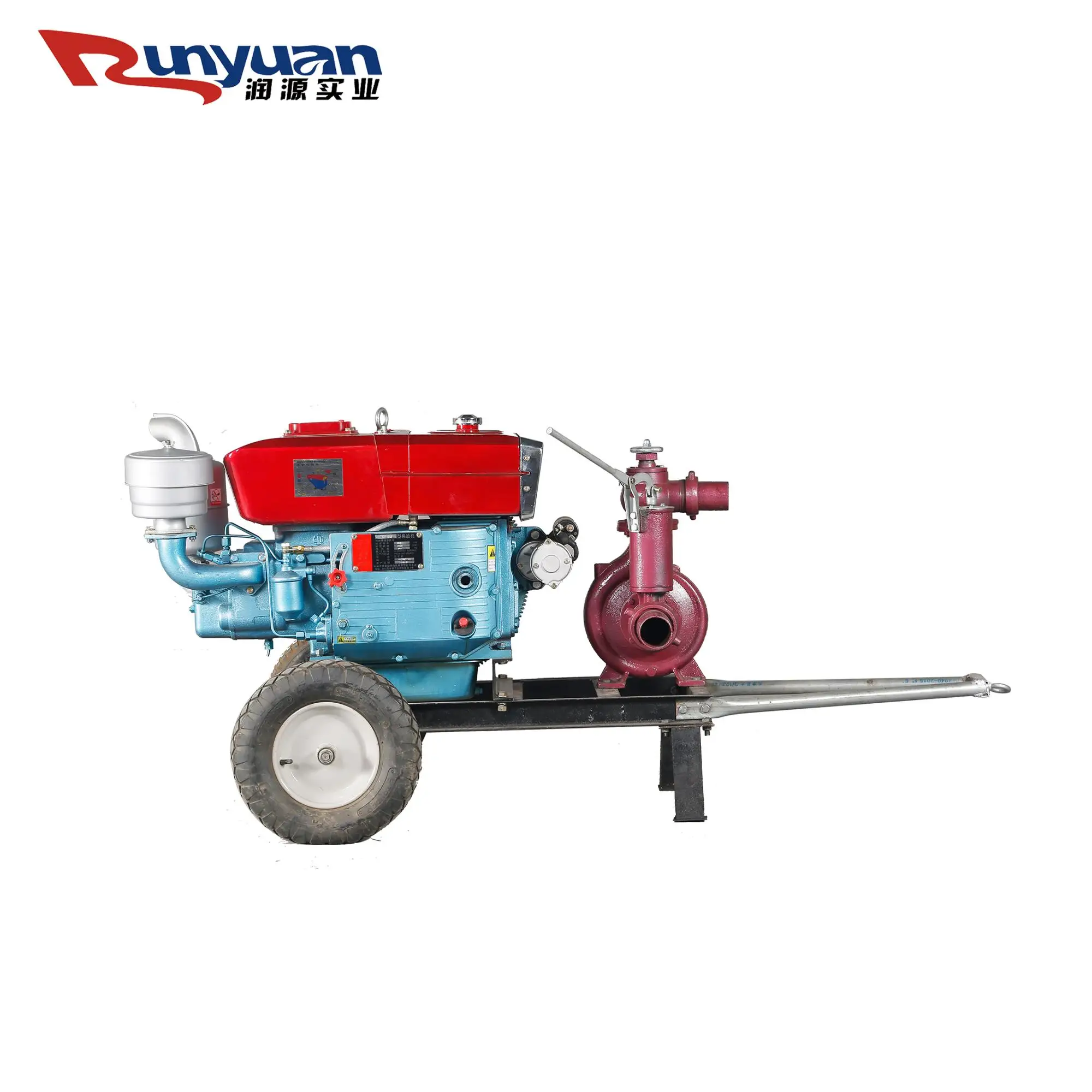 
80BP-68 price of 15-20hp long distance high pressure agricultural irrigation diesel engine water pump 