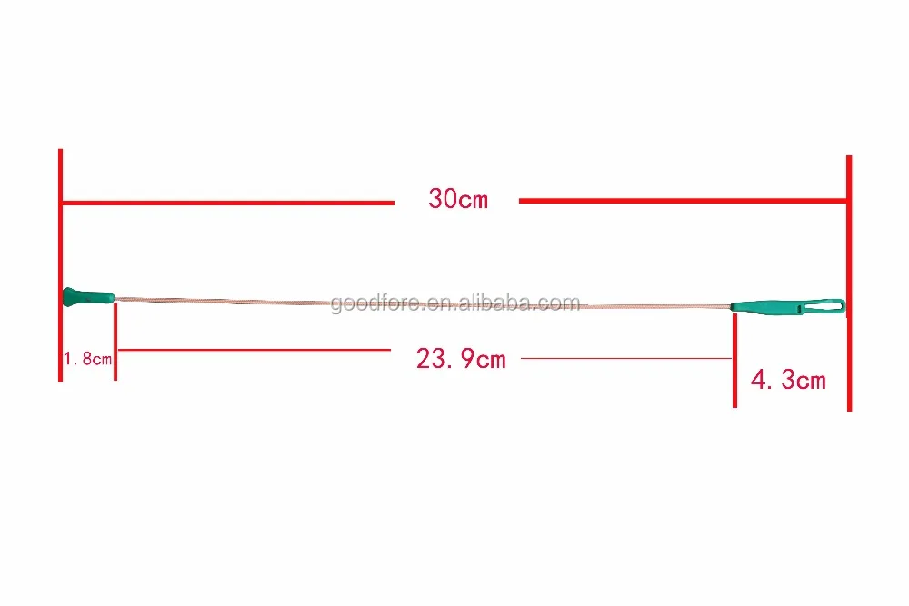 Jacquard machine bottom and down connecting line/belt/cord with L255 length for label loom machine