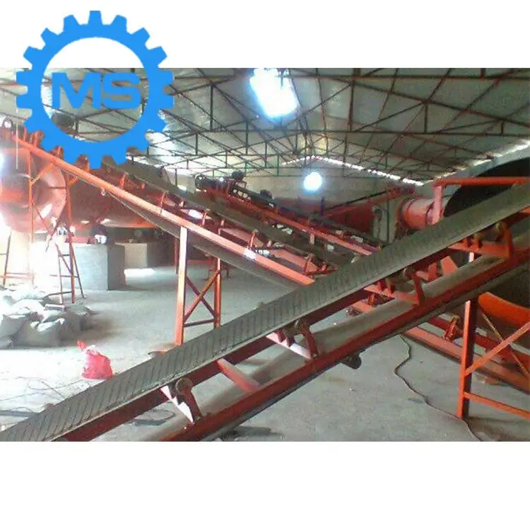 High Quality Fermented Chicken Manure Organic Fertilizer Manufacturing Line/ Small Fertilizer Plant