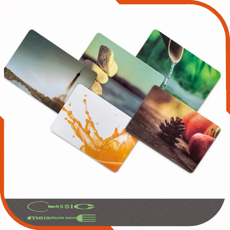 LFGB Стандартные Пользовательские Печатные Меламина Разделочная Доска